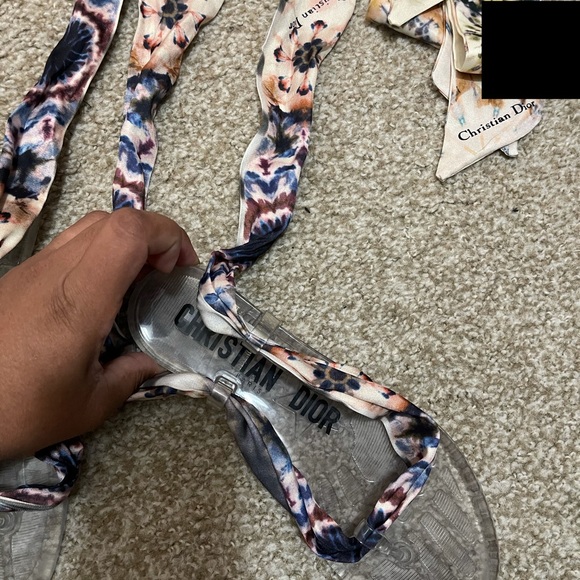 Dior Kaleidiorscopic jelly sandals - Picture 5 of 6